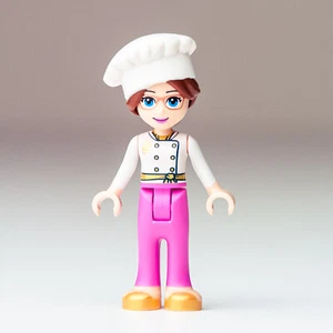 Neu LEGO® Friends Lillie Minifigur - Backwettbewerb - 41393 (frnd354) Koch - Bild 1 von 4
