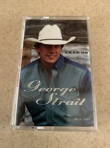 George Strait - Lead On (1994) Music Cassette MCA MCAC-11092 - Picture 1 of 3