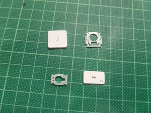 Apple Wired Keyboard A1243 SERIES REPLACEMENT SINGLE KEY, CLIP WHITE - Picture 1 of 7