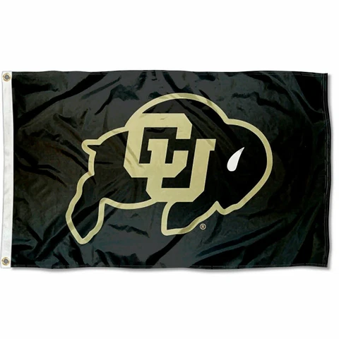 University of Colorado Buffaloes Flag CU Buffs Large 3x5 Cover