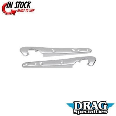 Puntales de guardabarros trasero cromados Drag Specialties para Harley Sportster XL 04-21 Foto 1 de 3