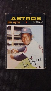 1971 Topps baseball card # 565 Jim Wynn  ( GOOD  CONDITION )