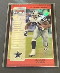 2005 Bowman Chrome Red Refractor #13 Julius Jones Dallas Cowboys - Picture 1 of 2
