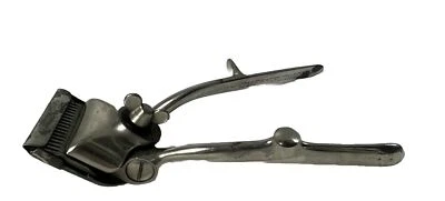 Cortapelos de colección de metal marrón y afilado manual de peluquero de colección envío rápido Foto 1 de 4