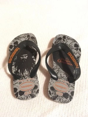 Chanclas Disney's-Niños-Havaianas Piratas del Caribe-Talla 10C  Foto 1 de 4