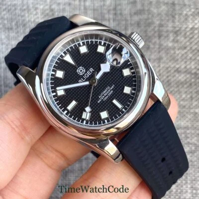 Bliger Automatic Watch for Men 36mm or 39mm NH35 Sapphire Crystal Auto Date - Image 1 of 4