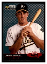 1998 Collector's Choice StarQuest #SQ15 BEN GRIEVE Oakland Athletics ~G2C