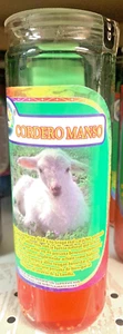 Veladora de Gel Cordero Manso Vela (Cordero Domesticado) Vela de Gel, Amor/Amor - Imagen 1 de 1