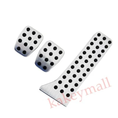 For 2013-21 Mazda 2 3 6 CX3 CX5 CX9 Black Foot Brake Gas Accelerator Pedal Cover - Image 1 of 4