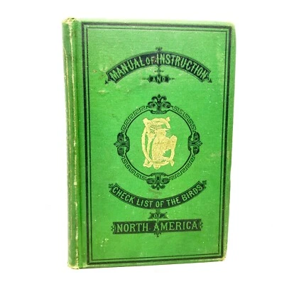 COUES, Elliott "Field Ornithology" [Naturalists' Agency, 1874] Birds Taxidermy - Image 1 of 4