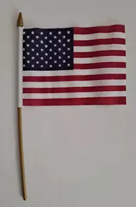 Bandera de escritorio de 4"" x 6"" pulgadas EE. UU. - Imagen 1 de 1
