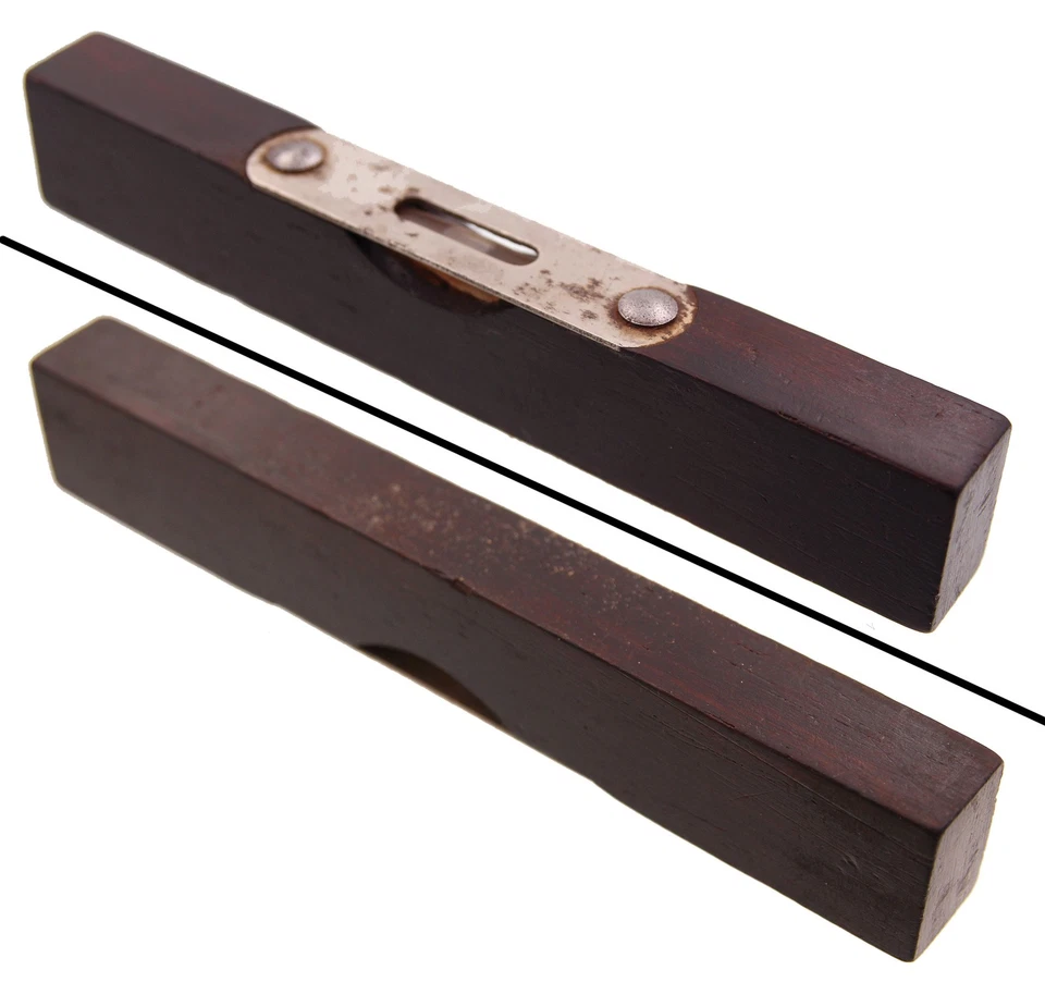 Henry Disston & Sons Six-Inch Length Rosewood Level - Unmarked - mjdtoolparts - Image 1 of 1