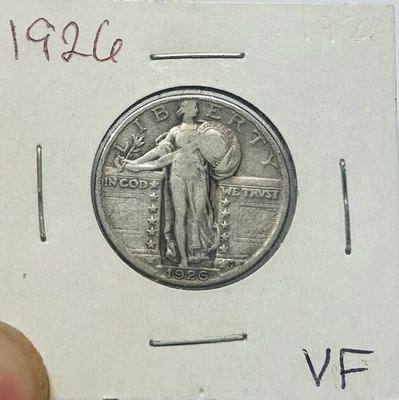 1926 Standing Liberty Quarter Coin - Image 1 of 2