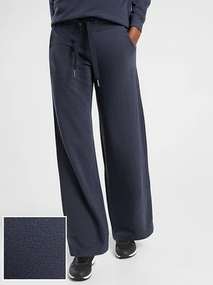 Nuevo con etiquetas Pantalón Estampado Athleta Balance Talla Pequeña Azul Marino Rayas Felpa Nirvana Foto 1 de 4