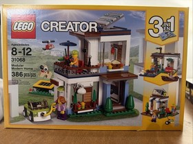 Lego Creator 31068 Modular Modern House 3-In-1 Open, 100% Complete