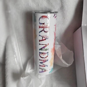 20oz Stainless Steel Tumbler Grandma Design - Picture 1 of 5