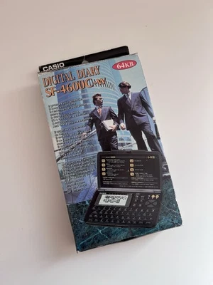 Vintage Casio Digital Diary SF-4600C-w Brand New - Image 1 of 4
