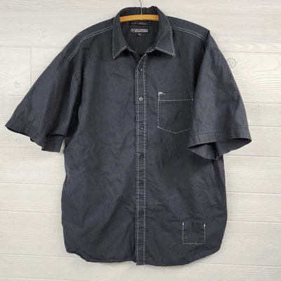 Vintage G-Unit Black Embroidered Short Sleeve Buttonup Shirt Size XL - Image 1 of 4