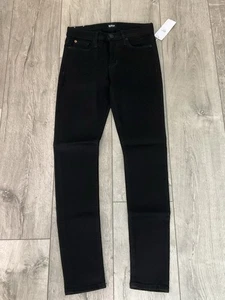 Jeans negros súper ajustados de HUDSON Nico. Cintura 27”. Entrepierna 29,5”. Talla 25. NUEVO. - Imagen 1 de 13