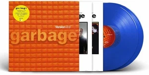 GARBAGE - Version 2.0 (National Album Day 2023) - TRANSPARENT BLUE VINYL 2XLP - Picture 1 of 1
