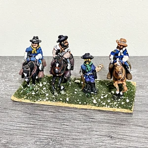 28mm ACW American US Cavalry Mounted Painted Metal Miniatures Civil Wargames #5 - Bild 1 von 4