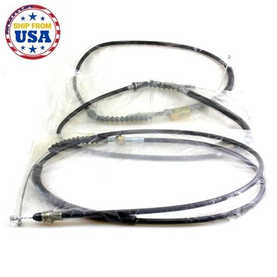 NUEVO AJUSTE PARA DATSUN 620 UTE JUEGO DE CABLES DE FRENO DE MANO BASE DE RUEDA LARGA Foto 1 de 4