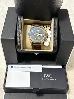 IWC Fliegeruhr Spitfire Bronze Chronograph Automatik IW387902 - Bild 1 von 4