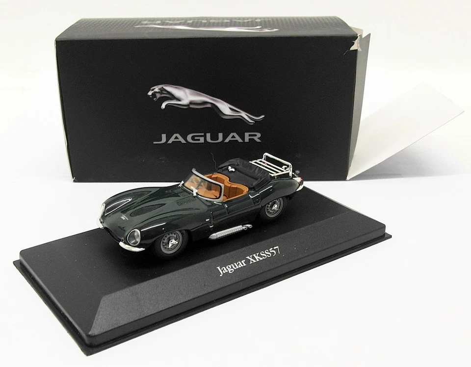 Coche modelo Atlas Editions escala 1/43 4 641 111 - Jaguar XKSS - verde Foto 1 de 3