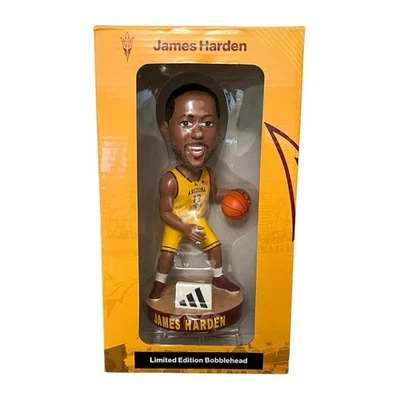 James Harden Arizona State Sun Devils Baloncesto Edición Limitada Bobblehead Foto 1 de 4