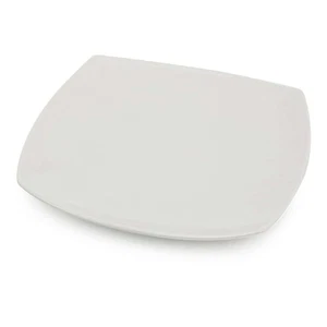 6er Set Dessertteller Tokio weiß eckig Porzellan 21x21 cm Saturnia - Bild 1 von 5