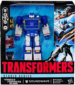 Transformers (The Movie) Studio Series 86 Soundwave w/ Tapes ***PREORDER*** - Picture 1 of 4