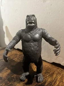 Vintage 1980s Imperial Toys King Kong Gorilla Action Figure Green Eyes Big Teeth - Picture 1 of 16