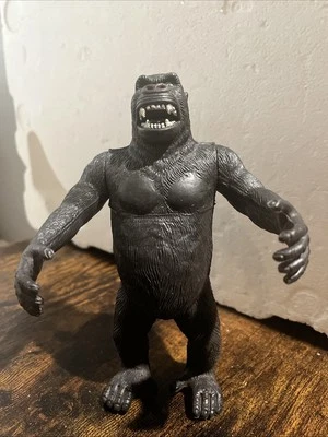 Figura de acción de gorila King Kong Imperial Toys de colección de los años 80 ojos verdes dientes grandes Foto 1 de 4