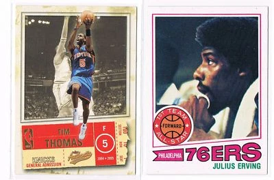 04/05 AUTHENTIX GENERAL ADMISSION TIM THOMAS/100 Knicks - Image 1 of 2