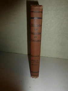 History of Civilization in England by H.T. Buckle Volume I, Part II, HB 1913, 38 - Picture 1 of 6