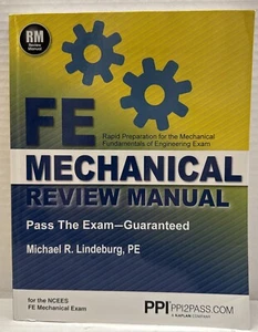 FE Mechanical Review Manual New Edition by Lindeburg PE, Michael R. 2019, 1st Ed - Bild 1 von 2