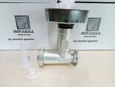 Accessorio Tritacarne ELETTRICO 8-12 O.M.R.A Montini nuovo - Immagine 1 di 3