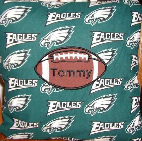 Philadelphia Eagles Football Personalized Pillow Cover
