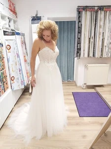 Wunderschönes Brautkleid,Nur Einmal Getragen - Bild 1 von 4