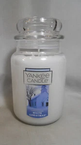 Yankee Candle White Christmas Scented Large Jar Single Wick - Picture 1 of 3
