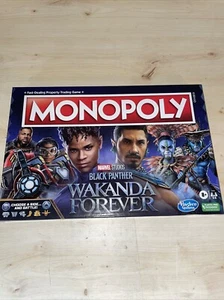 Monopoly: Marvel Studios' Black Panther: Wakanda Forever Edition - (8yrs+) ~ NEW - Picture 1 of 8
