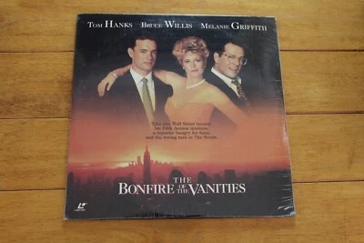THE BONFIRE OF THE VANITIES LASERDISC WIDESCREEN [NEW SEALED] LD BRUCE WILLIS - Imagem 1 de 4