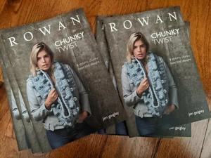 Rowan Chunky Twist Booklet By Jen Geigley - Picture 1 of 1