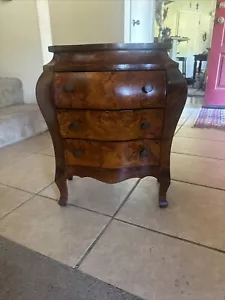 Piccolo bauletto bomba Luigi XIV vintage made in Italy - Foto 1 di 11