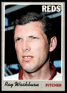 1970 Topps #22 Ray Washburn