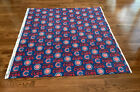 Fabric Traditions Mlb Chicago Cubs Fleece Red Blue Approx 60 Sq Preowned