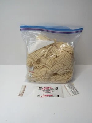 Vintage Junghans Smyrna Wolle Wolle Teppich Garn Western Germany 1 Gallone Tasche #US30 - Bild 1 von 4