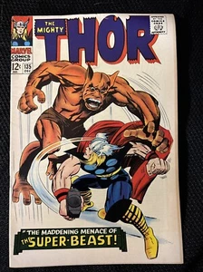 The Mighty Thor #135 Dic 1966 Super Beast envío gratuito - Imagen 1 de 13