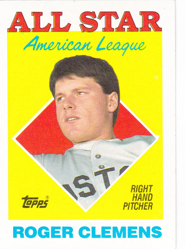 1988 Topps... Roger Clemens... All-Star... # 394... Red Sox... envío combinado gratuito Foto 1 de 1
