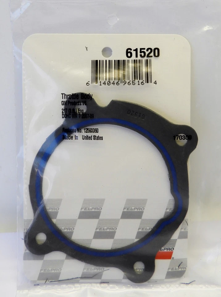 Fel-Pro 61520 Throttle Body Mounting Gasket - Image 1 of 3